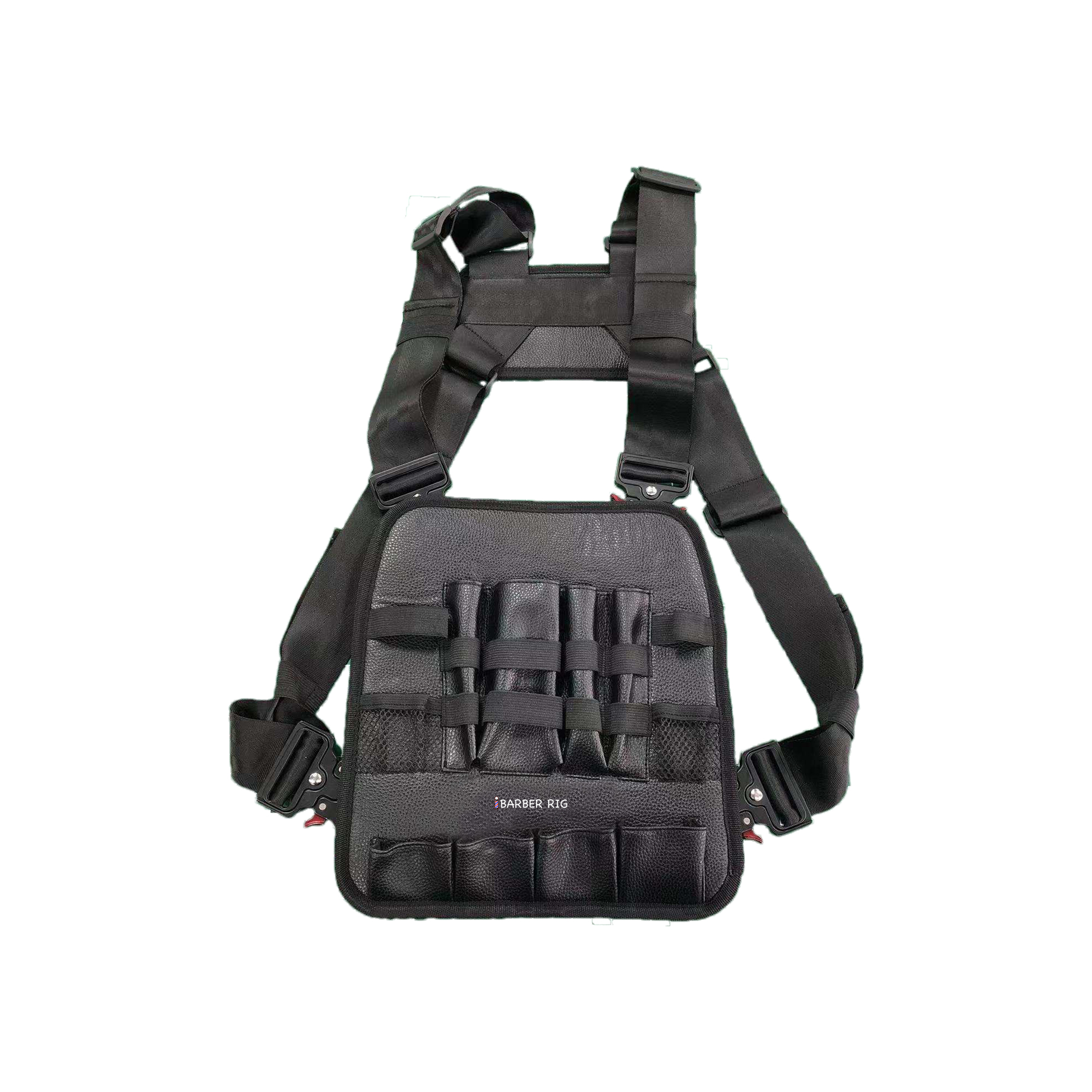 Barber Rig Functional Barber Rig Chest Vest clippers case portable carrier 