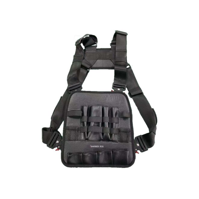 Barber Rig Functional Barber Rig Chest Vest clippers case portable carrier