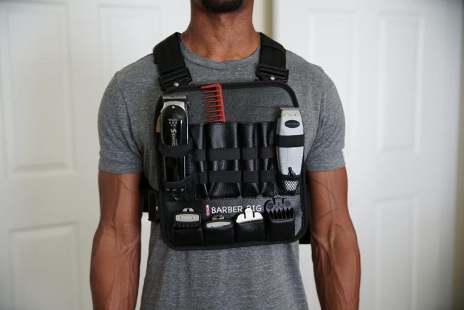 Barber Rig Chest Rig for Barbers, hair Stylists. and hair professionals