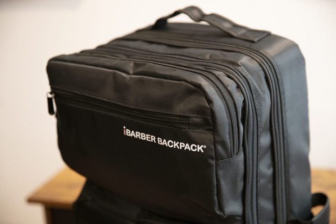 all in one barber backpack